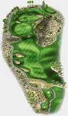 TPC The Canyons Las Vegas Golf Course Hole 17