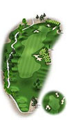 Rhodes Ranch Golf Club Las Vegas Hole 9