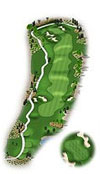 Rhodes Ranch Golf Club Las Vegas Hole 12