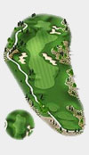 Rhodes Ranch Golf Club Las Vegas Hole 13
