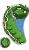 Rhodes Ranch Golf Club Las Vegas Hole 16