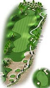Rhodes Ranch Golf Club Las Vegas Hole 6