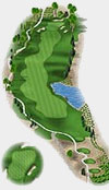 Rhodes Ranch Golf Club Las Vegas Hole 9