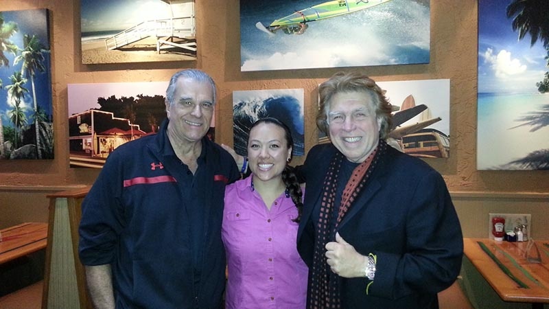 Tom Hallick and Jin Jiang with Pete Allman - The Islands
