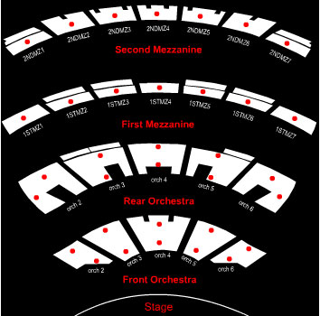 Caesars Palace Colosseum Seating Chart Detailed | Two Birds Home